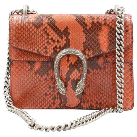 sac gucci orange|sac gucci python.